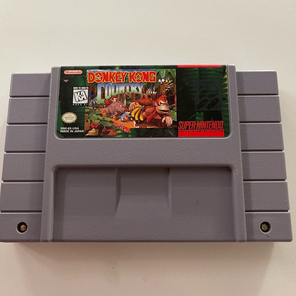 Donkey Kong country nes game